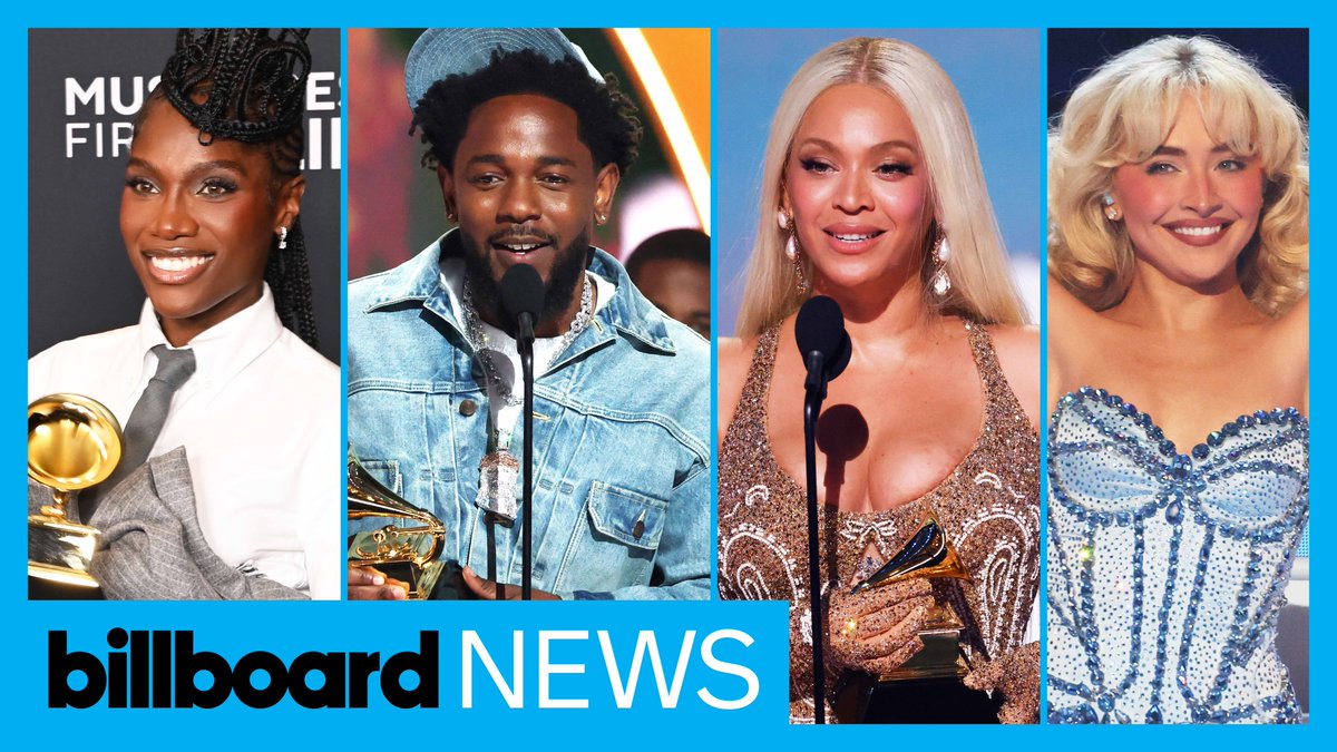 Beyoncé wins 3 awards, including Album of the Year for 'Cowboy Carter,' Kendrick Lamar takes 5 & Chappell Roan wins Best New Artist at the #Grammys! 🏆 But that’s just a glimpse of Sunday night’s big wins. Check out the full list of 2025 Grammy winners: