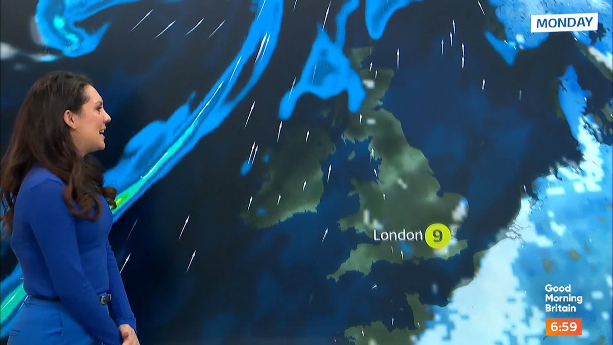 'There will be cloudy skies across the north of the UK and it will be dry in the south with clear skies.' @LauraTobin1 has the forecast and the outlook for the week ahead.