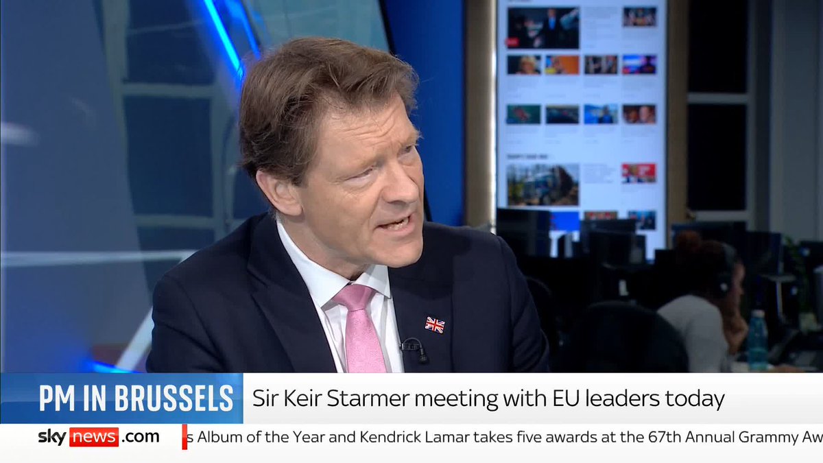 'The issue with Brexit is that the Tories utterly failed to take advantage of it.' The deputy leader of Reform UK, Richard Tice, calls expert claims that Brexit has caused economic decline "complete garbage".