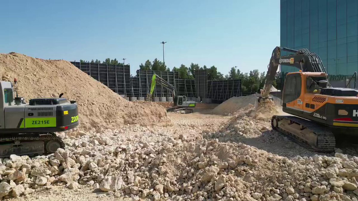 يوم جديد وبرج جديد 🔥🏗️ انطلاق اعمال الحفر لبناء برج جديد على طريق الملك فهد في موقع مميز بحي الرحمانية بجانب المجلس الاعلى للقضاء على مساحة ارض تتجاوز ال 5 الاف متر مربع الارتفاع والتصميم مميز 👌 قريبا التفاصيل