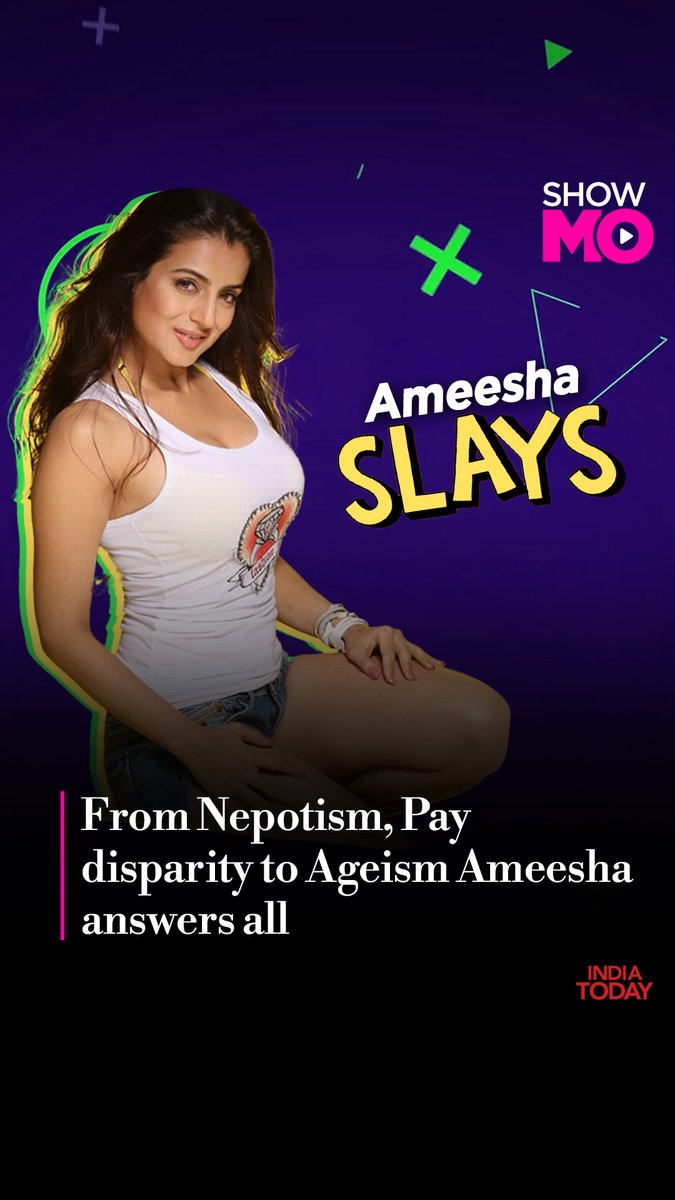 #AmeeshaPatel gets real and unapologetic in this hard-hitting segment as she takes on Bollywood’s most debated topics—nepotism, ageism, and pay disparity. Watch her lay it all on the table in this must-watch segment. Anita Britto @Ameesha_Patel