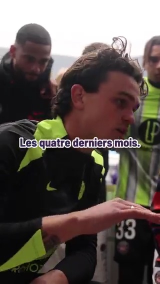 À la guerre avec Rasmus 😤 Après 4 mois d'absence, notre roc danois est de retour avec ses coéquipiers, plus déterminé que jamais ! #TFCOGCN