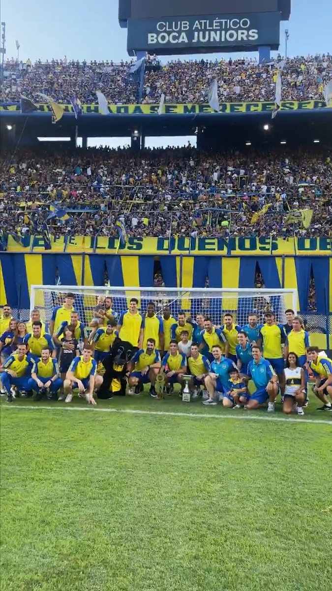 Lo de ayer en la Bombonera, fue increíble 🥹 Gracias a todos por tanto amor 🫶 🏟️💙💛💙