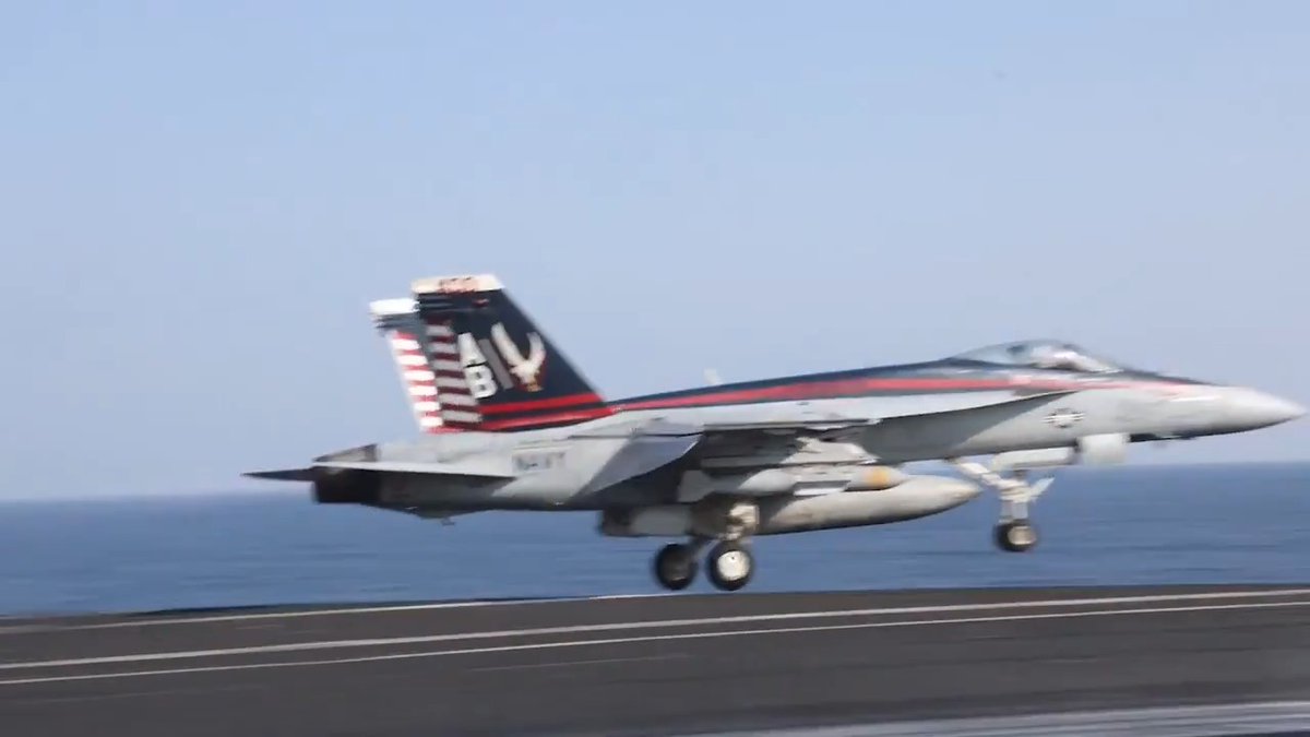 Heck Yeah, how about some F/A-18's launching from the Nimitz-class aircraft carrier USS Harry S. Truman. This is fresh off the weekend press.🫡 Man that flight deck is busy and loud.