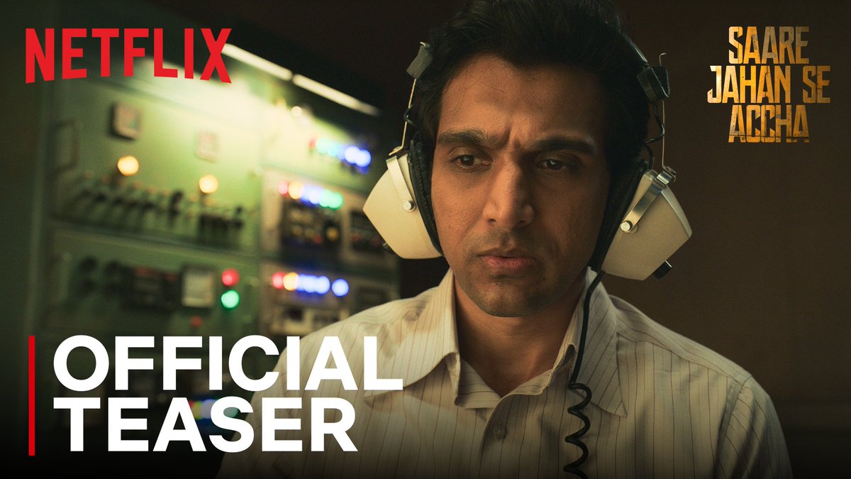 Intel mil gaya 🕵️‍♂️ Saare Jahan Se Accha is no longer confidential. The spies are coming 👀 Saare Jahan Se Accha is coming soon, only on Netflix. #SaareJahanSeAccha #SaareJahanSeAcchaOnNetflix #NextOnNetflixIndia