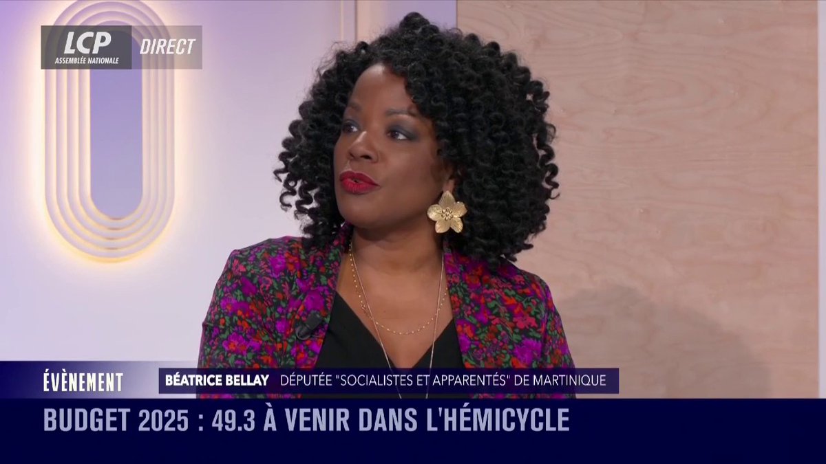 Ne pas voter la motion de censure "est une déchirure pour nous", affirme Béatrice BELLAY. #DirectAN #Budget