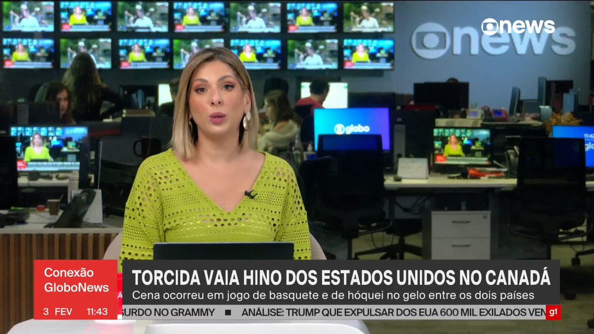 .Daniela Lima: após “tarifaço” dos EUA ao Canadá e México, Brasil vê uma janela de oportunidade para acelerar a efetivação do acordo entre a União Europeia e o Mercosul. ➡ Assista ao #ConexãoGloboNews: #GloboNews