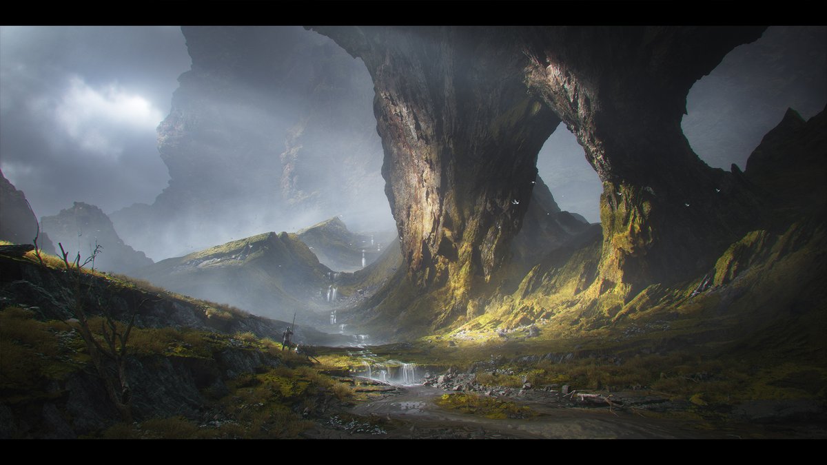 One of our favourite things about this project, The Enigmatic Valley from 3D Environment Artist Abanob Atef, is how much joy he expressed in creating it 🏔️ Using the project as a means to try out new techniques, Abanob worked with everything from Megascans to custom shaders and Lumen. You can dig into the specifics over on his ArtStation: