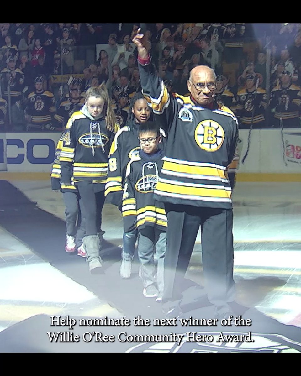 The Willie O’Ree Community Hero Award nominations have been EXTENDED. 🏆 Submissions due February 9th at #NHLOReeAward