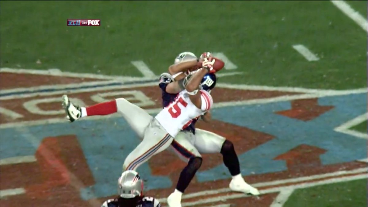 17 years ago today... The Helmet Catch. 🙌