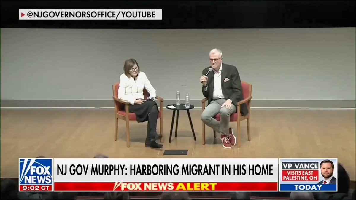 New Jersey's Democrat Governor Phil Murphy says he’s harboring an illegal in his home then subtly threatens law enforcement.