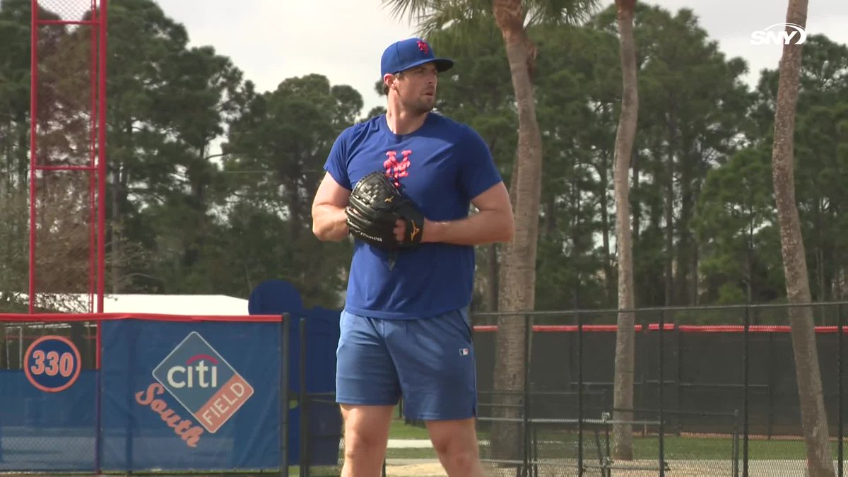 Clay Holmes threw a live BP today in Port St. Lucie