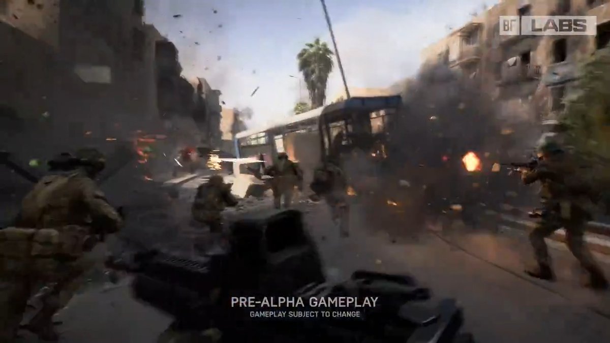 Here's your first-look at in development footage of the next Battlefield game from Electronic Arts. A community testing program called Battlefield Labs is now set for sign-ups.