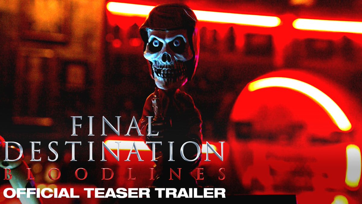 The first trailer for ‘FINAL DESTINATION: BLOODLINES’ has been released. In theaters on May 16.