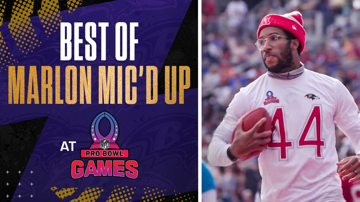 You know it's comedy with marlonhumphrey.eth on the mic at the #ProBowlGames. 😂
