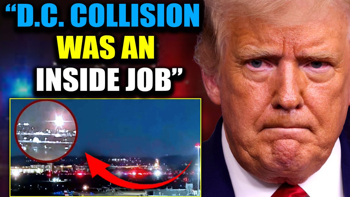 🚨 Whistleblower: Military Officials Investigating COVID Cabal Assassinated in DC Air Collision In the heart of Washington D.C., a catastrophic air collision between a military Black Hawk helicopter and a commercial airliner sent shockwaves around the world. The mainstream media rushed to label it a tragic accident, but as the investigation unfolds, mounting evidence is revealing a far more sinister truth. Eyewitness accounts, conflicting reports, and strange actions by key players point to a clear conclusion: this was a carefully orchestrated strike. A targeted operation designed to eliminate a powerful figure on the verge of exposing dangerous secrets - secrets the deep state would stop at nothing to keep buried. Now, military whistleblowers have come forward, confirming what many had feared: this wasn’t an accident - it was an assassination.