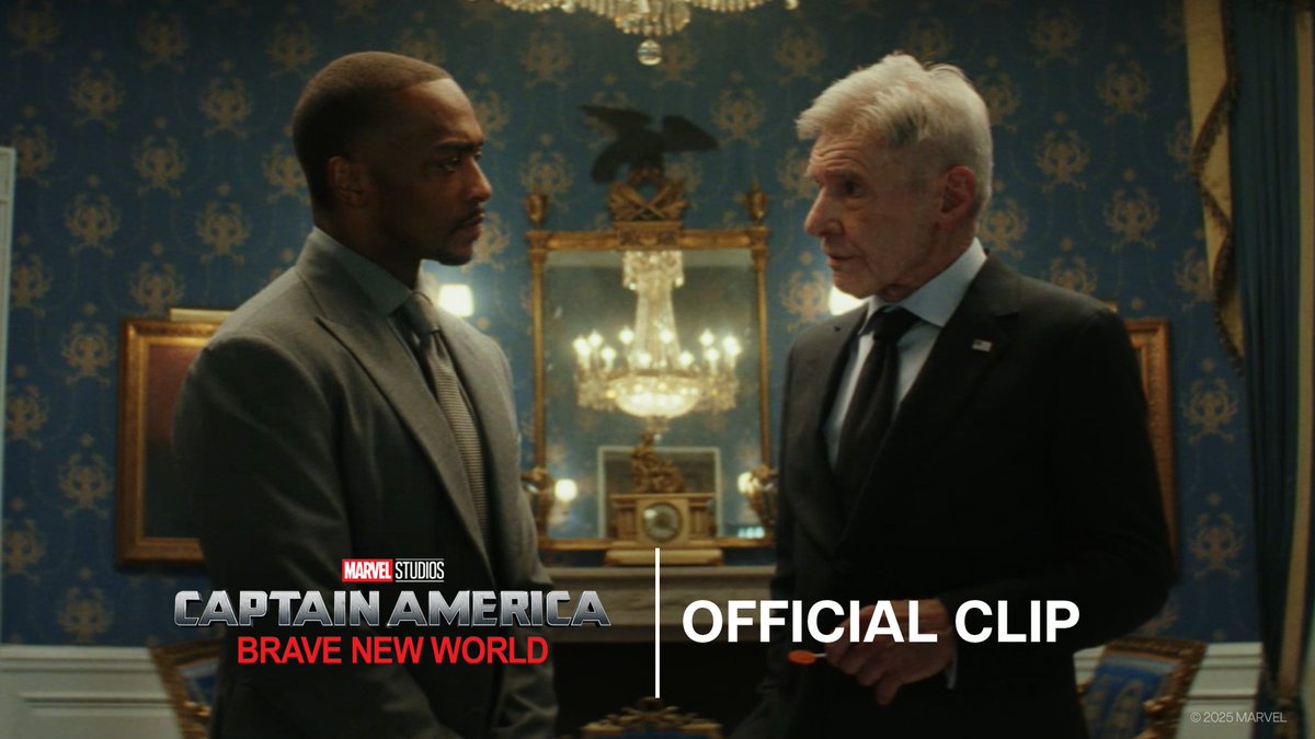 First clip from ‘CAPTAIN AMERICA: BRAVE NEW WORLD’ In theaters on February 14.