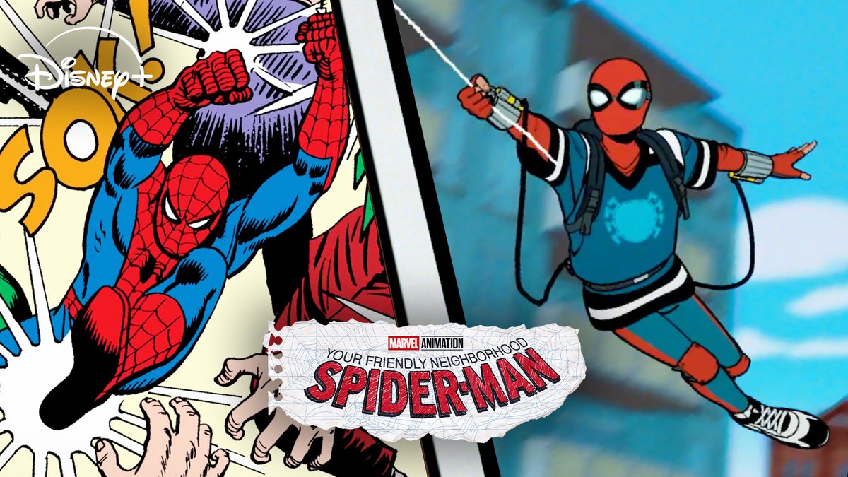 From comics to screen! ✏️ Jeff Trammell and the team behind #YourFriendlyNeighborhoodSpiderMan discuss how they went back to Spider-Man's roots and leaned into the look of the comic books. Stream Marvel Animation’s all-new series now on Disney+.