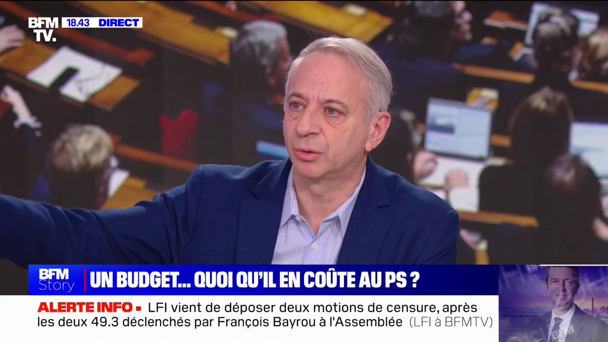 Laurent Baumel (PS): "Je n'ai pas besoin de Mélenchon pour savoir que je fais partie de la gauche"