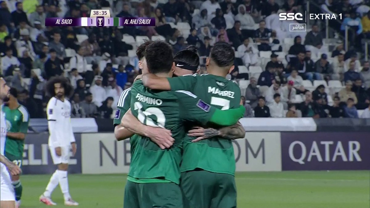 الدوحة خضراء بثلاثية الأهلي 🔝💚👏 #الأهلي_السد #دوري_أبطال_آسيا_للنخبة