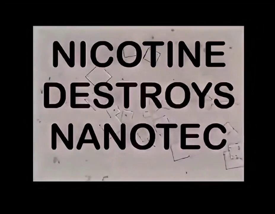 Apparently this is Nicotine destroying Nanotec - judge for yourself or wait for a CN