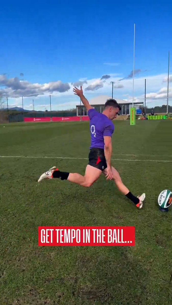 How to kick like George Ford 🐐🎯 @o2 | #WearTheRose