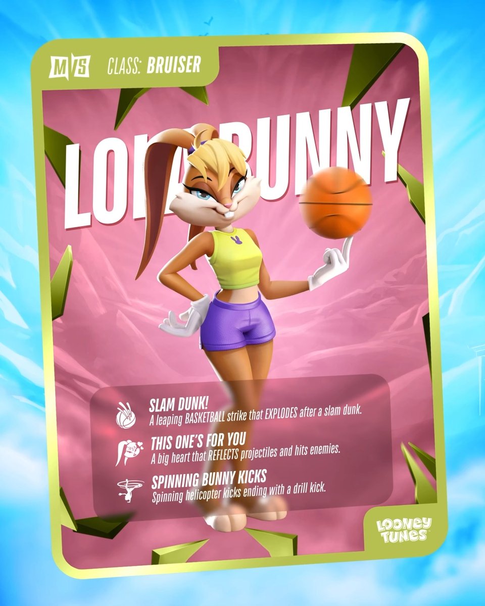 Lola’s got hops for days. 🏀 #MultiVersus