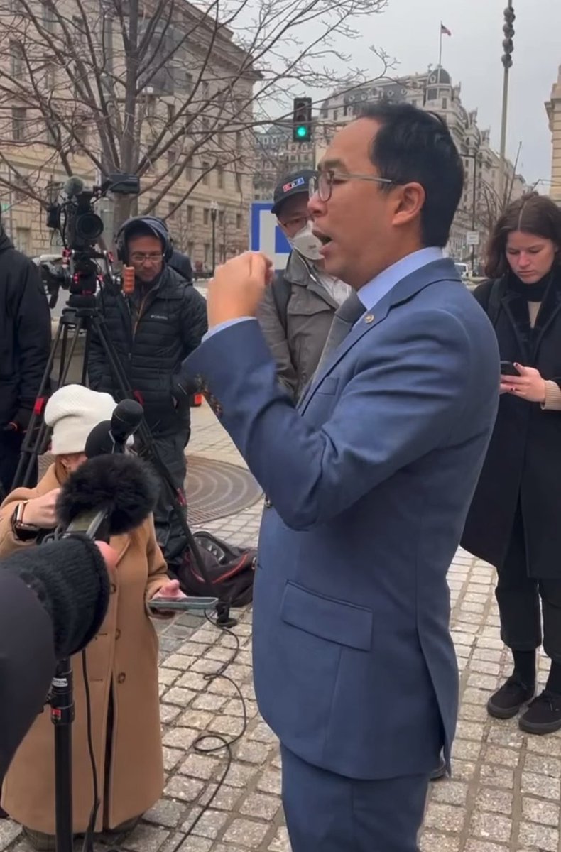 🚨 DEM REP ANDY KIM: “If we allow this to happen [to USAID], it’s going to just start to happen at other departments and agencies.” In other words, other corrupt federal agencies will be gutted. THAT’S EXACTLY WHAT WE VOTED FOR!