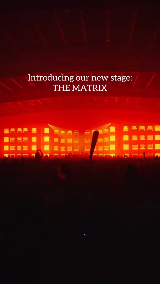 Introducing our new stage: THE MATRIX