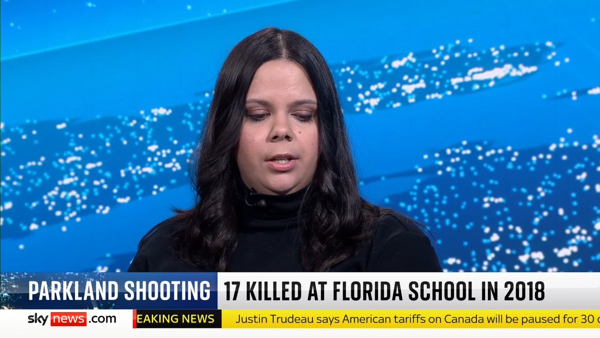 'Confronting him has been a source of empowerment for me.' Sam Fuentes, Parkland school shooting survivor, speaks to Yalda Hakim about her documentary, Death by Numbers, following her experience when a gunman attempted to kill her. 📺 Sky 501 and YT