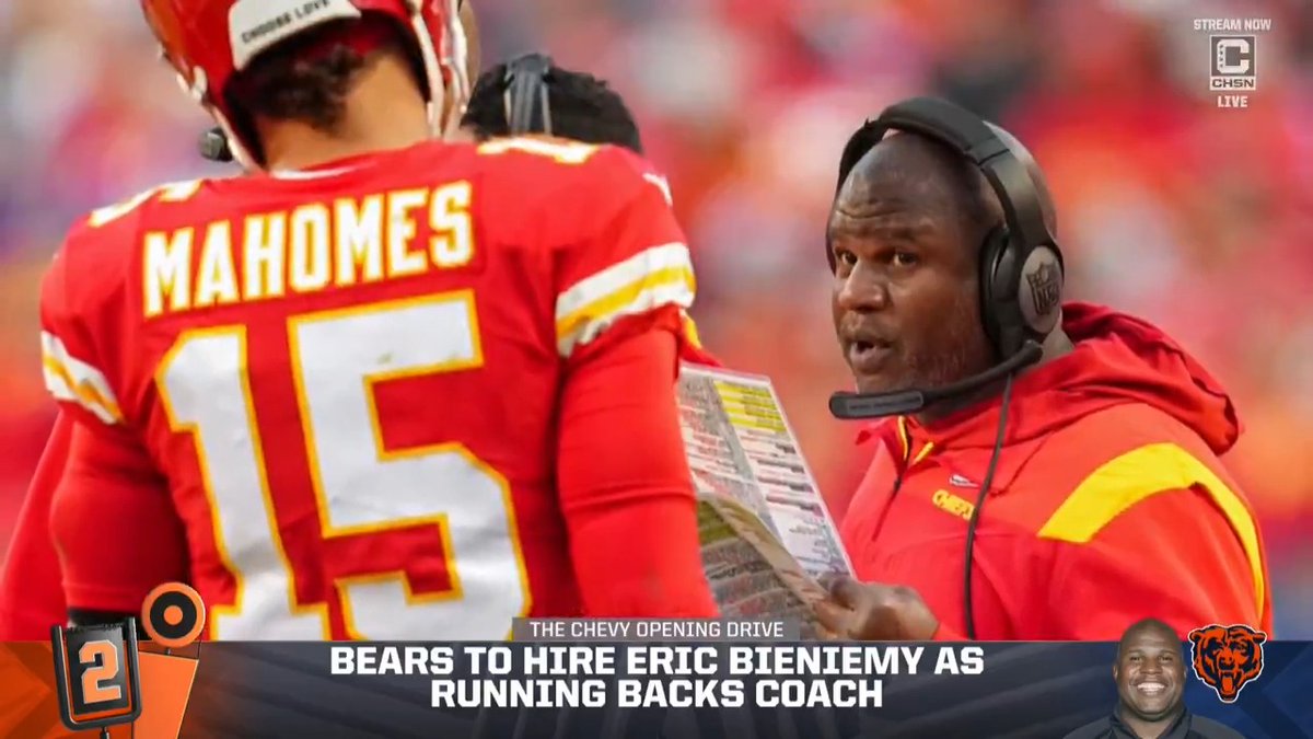 "That tells me that Ryan Poles, Kevin Warren, even Ben Johnson heard what the players wanted last year." Ruthie Polinsky and David Haugh react to the Bears hiring Eric Bieniemy as their RB coach on The Big Pro Football Show:
