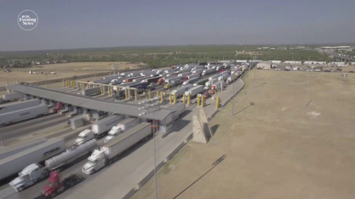 President Trump paused his plans to implement steep tariffs on imports from Mexico and Canada for at least a month after talks with the leaders of both countries. CBS News’ Jason Allen looks at how tariff increases would impact American businesses along the southern border.