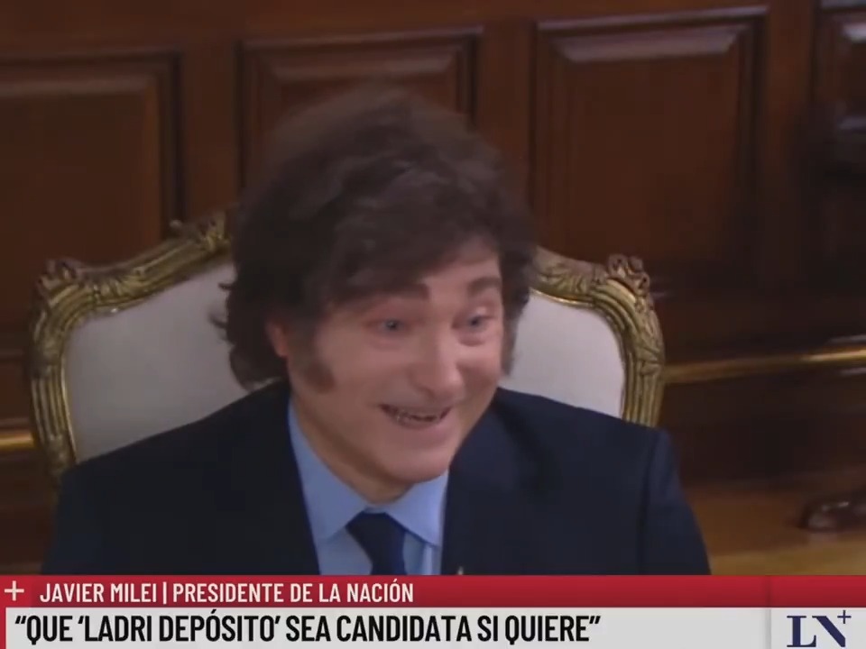 "Ladri Depósito": Por los comentarios de Javier Milei sobre Lali Espósito