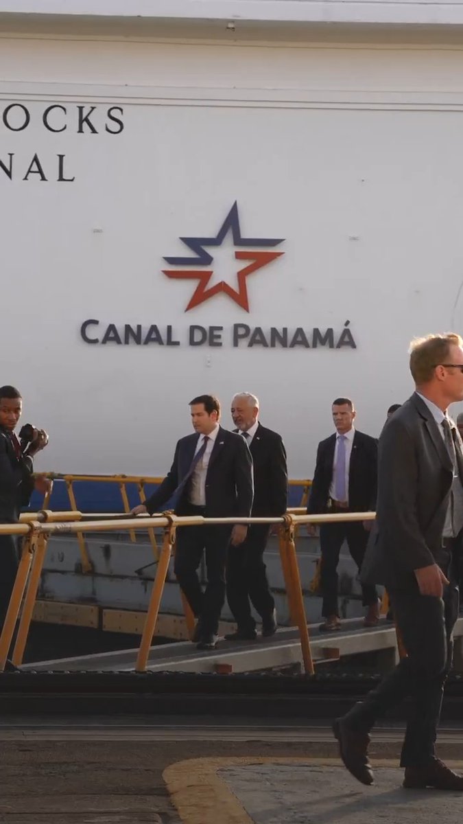 On his first official trip as Secretary of State, Secretary Marco Rubio traveled to Panama. American leadership is back in our hemisphere and we’re ready to work with our regional partners.