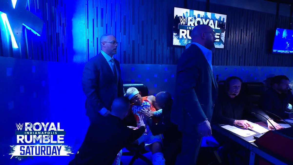 Bron Breakker BREAKS the internet with a SPEEDY SPEAR on iShowSpeed! 😮‍💨 #RoyalRumble