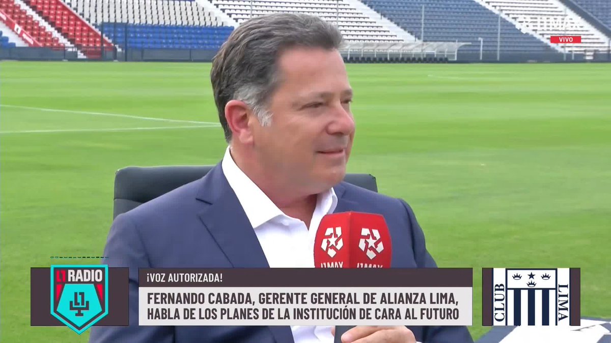 #EXCLUSIVO Fernando Cabada, gerente general de Alianza Lima: "Jean Ferrari es el administrador de un club importante, y yo soy el administrador del mรกs grande y mejor club deportivo del paรญs con hinchas que estรกn en todo el Perรบ" #L1Radio๐โฝ ๐