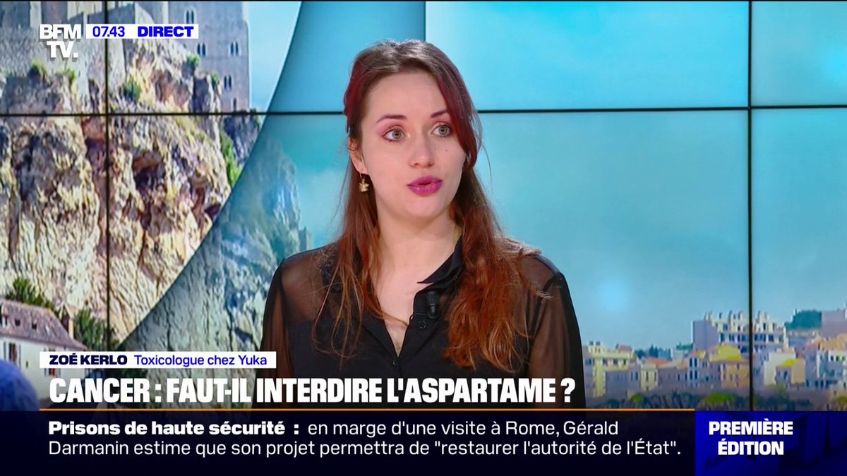 💬 "Il n'y a pas de place pour ce type de composés dans l'alimentation" Cancer: faut-il supprimer l'aspartame ?