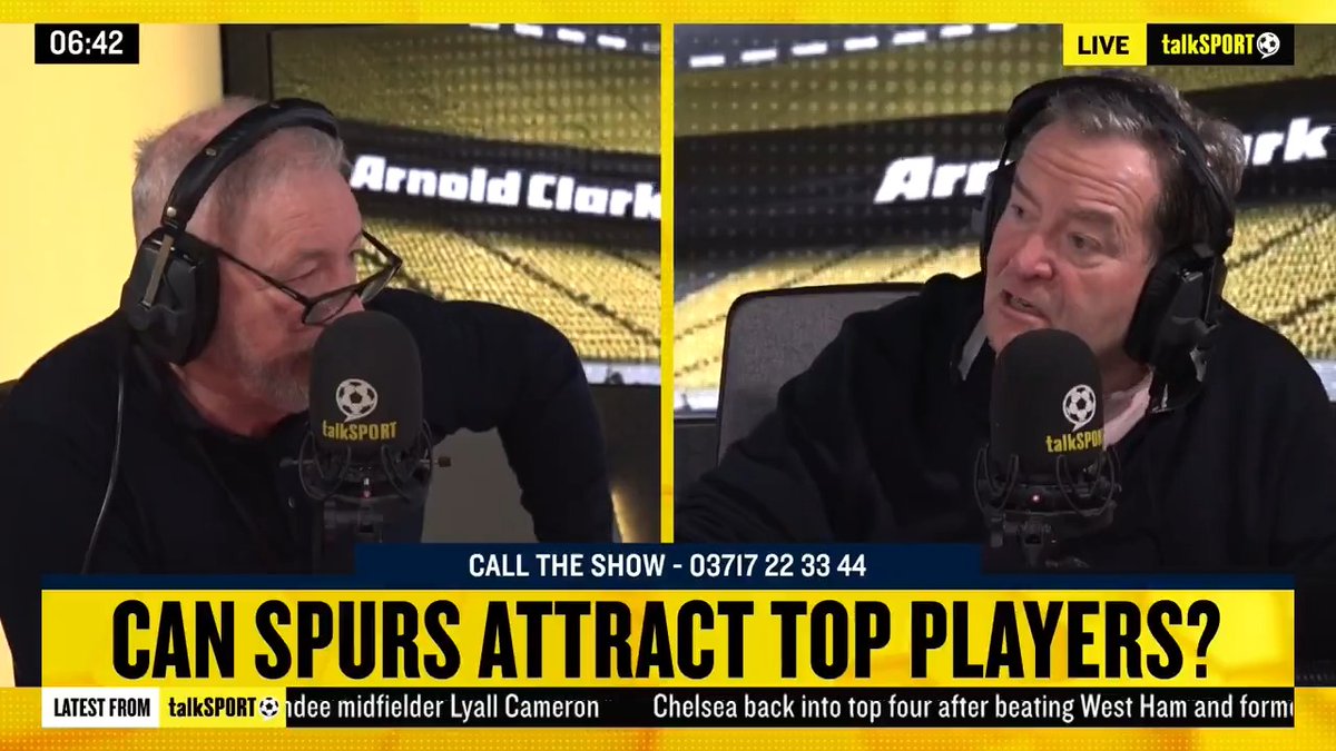 "He couldn't get in the Bayern team." ❌ "Where does he get in the Spurs side?" 🤷‍♂️ Jeff Stelling &amp; Ally McCoist QUESTION Tottenham Hotspur's loan signing of Mathys Tel. 😳