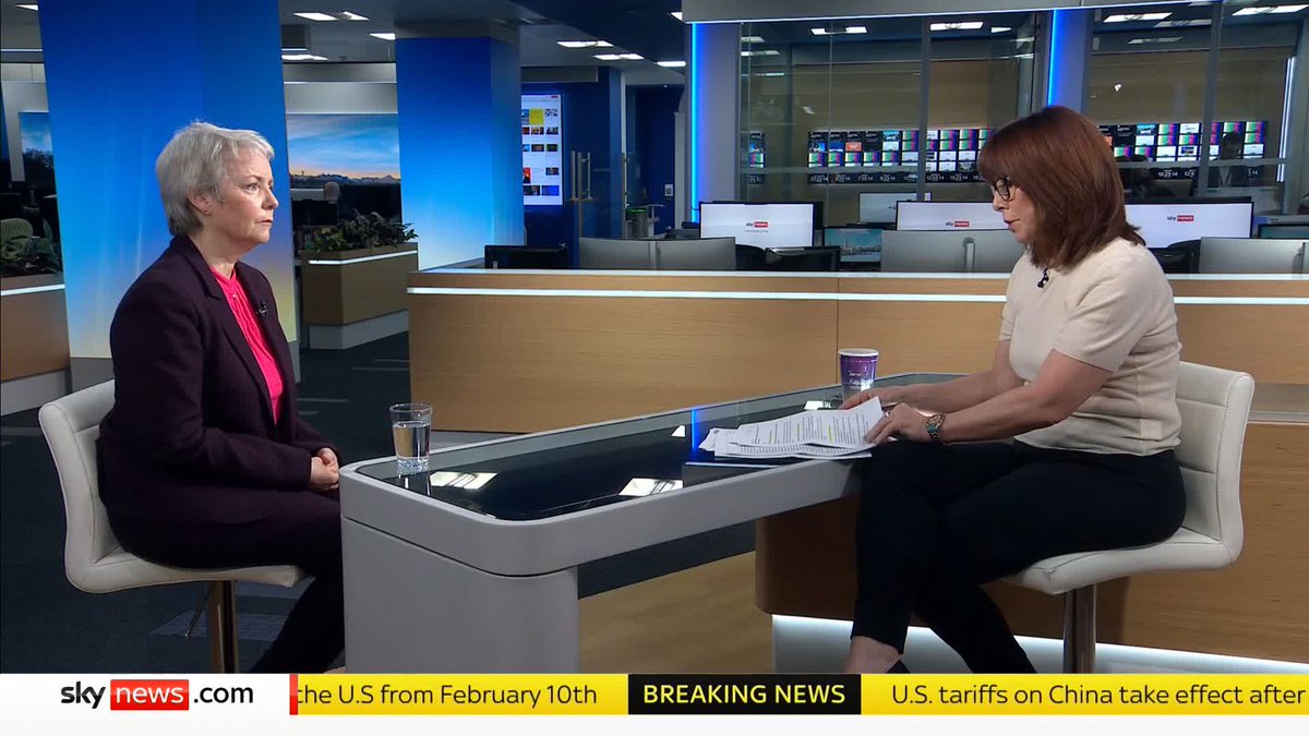 A scathing investigation by Sky News and Becky Cotterill into the state of British care homes was sent to the government ahead of our interview with the health minister Karin Smyth this morning Did she not read it or was she not given it by her team? 🤔 #KayBurley SS