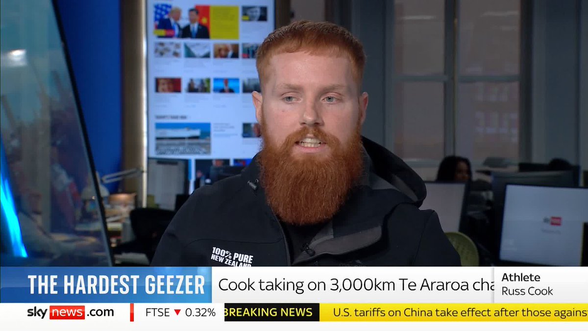 Russ Cook, known as the Hardest Geezer, became the first person to run the length of Africa. He talks to Kay Burley and Rob Harris about how he's preparing for his latest challenge. 📺 Sky 501 and YouTube