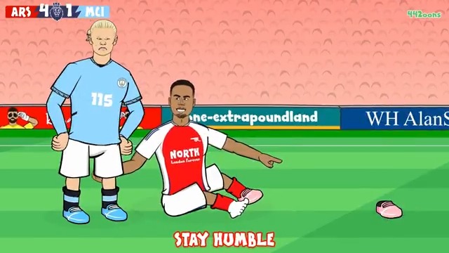 Arsenal vs Man City - Stay Humble highlights🎵
