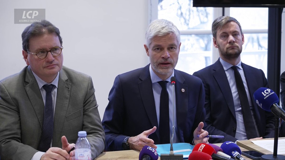 Motion de censure : "Le Parti socialiste a pris une position qui va dans le bon sens", réagit Laurent Wauquiez. "Que le Parti socialiste décide de s'émanciper du diktat de La France insoumise et de son jusqu'au-boutisme est une bonne nouvelle pour la démocratie." #DirectAN
