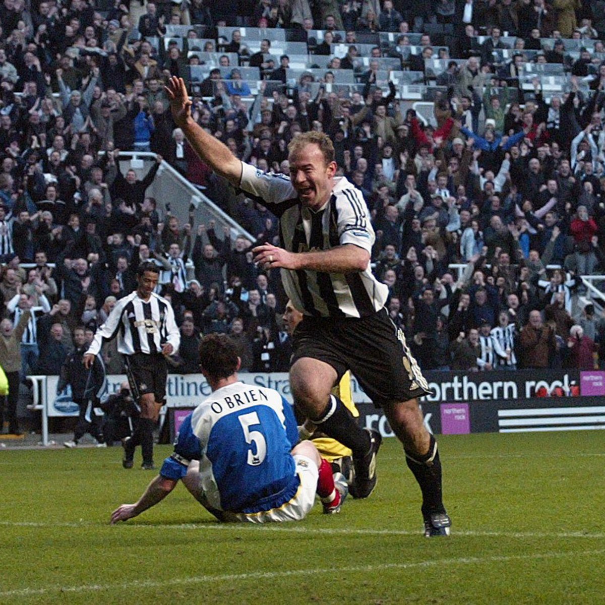 "201. A goalscoring odyssey." 🎙️ Alan Shearer became our all-time leading goalscorer on this day in 2006! 🙋‍♂️