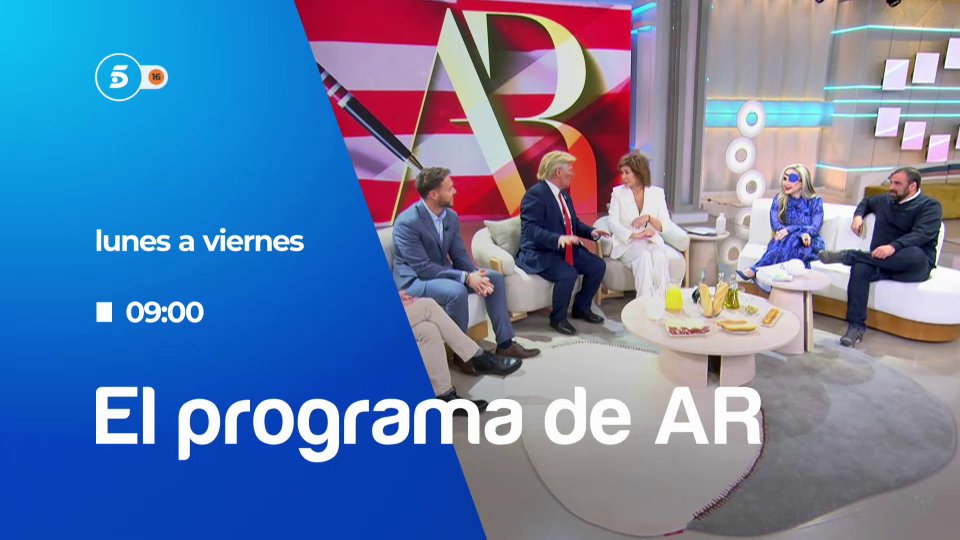 🥇 ¡Gran arranque de temporada! 'El programa de AR' (El programa de AR) es LÍDER DE SU FRANJA EN SU ESTRENO en Telecinco con un 15% 👏👏👏 Ana Rosa Quintana