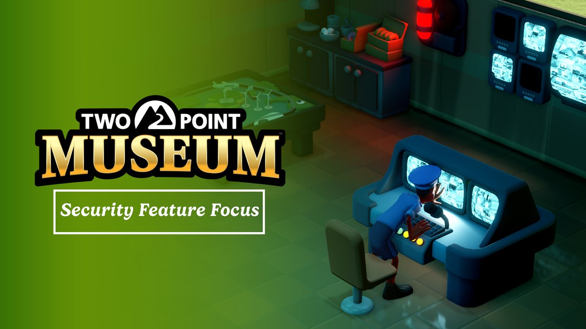 Hold onto your priceless artefacts—Security Guards are now patrolling #TwoPointMuseum! 👮♂️ A brand new staff member, they’re always watching, always ready. What exactly do they do? Our Security Feature Focus will explain it all... Pre-order now!