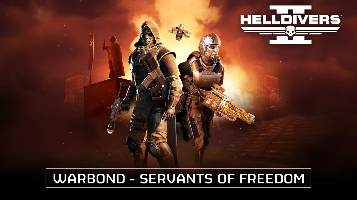 Dedication. Diligence. Devotion. Democracy. The ardent Servants of Freedom stop at nothing to secure the galaxy’s safety… even if it means sacrificing the lives of themselves and their comrades. Warbond is available on February 6th, full briefing: [1/5]