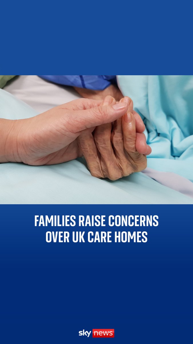 'There were maggots in her skin cancer', Sky News has spoken to families who raised concerns about the level of care their relatives were receiving in homes. #care #healthcare #uknews #skynews