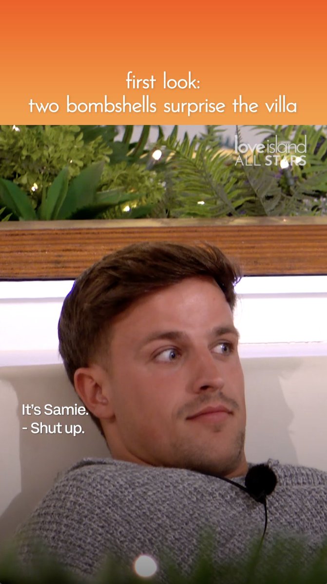Has Bombshell Samie caught Luca’s eye? 👀 #LoveIsland #AllStars
