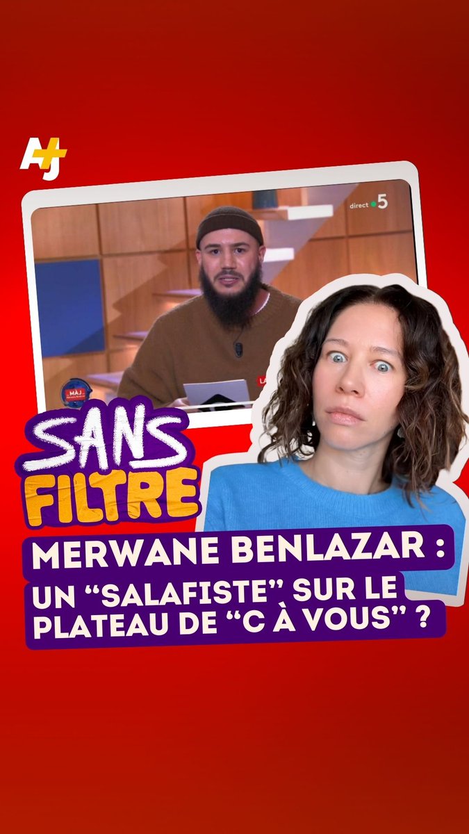 Un “salafiste” se serait infiltré sur le plateau de “C à vous” : Merwane Benlazar. Preuve ? Son bonnet et sa barbe !