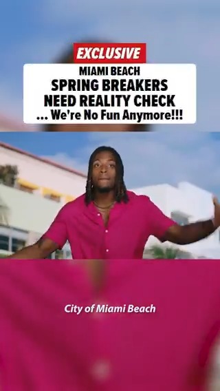 Miami Beach created a HILARIOUS campaign warning potential Spring Breakers that rule-breaking will NOT be tolerated 👀⚠️😂 FULL STORY HERE 👉 🎥: City of Miami Beach